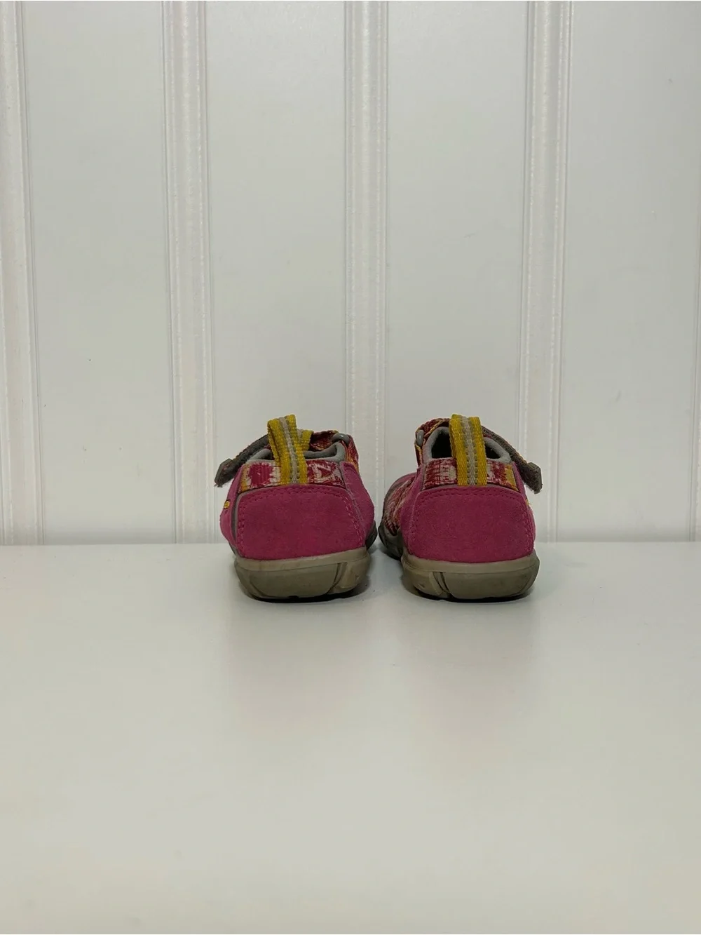 KEEN Newport yellow tie dye Kids' Pink Multi Outdoor Sandal